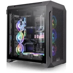 Корпус Thermaltake CTE C700 Air черный без БП ATX 12x120mm 8x140mm 2x200mm 2xUSB3.0 audio bott PSU