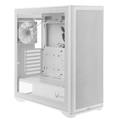 Корпус Formula Air Power G5 Plus белый без БП ATX 2xUSB2.0 audio bott PSU