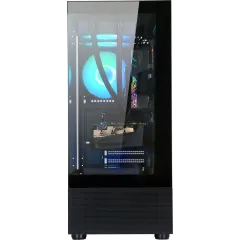 Корпус Formula Crystal Z1 черный без БП ATX 2xUSB2.0 1xUSB3.0 audio bott PSU