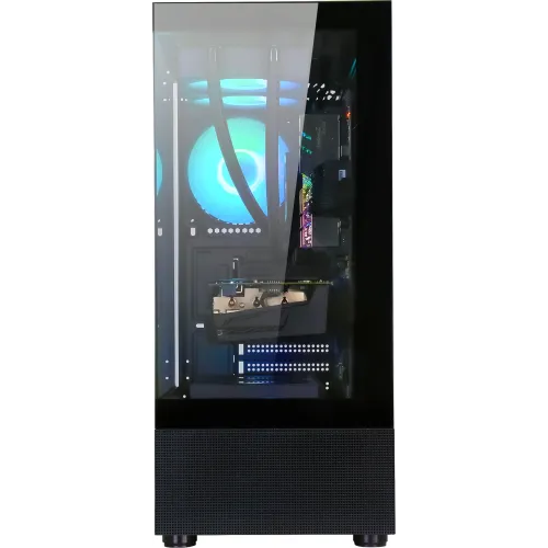 Корпус Formula Crystal Z1 черный без БП ATX 2xUSB2.0 1xUSB3.0 audio bott PSU