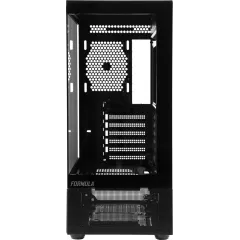 Корпус Formula Crystal Z1 черный без БП ATX 2xUSB2.0 1xUSB3.0 audio bott PSU