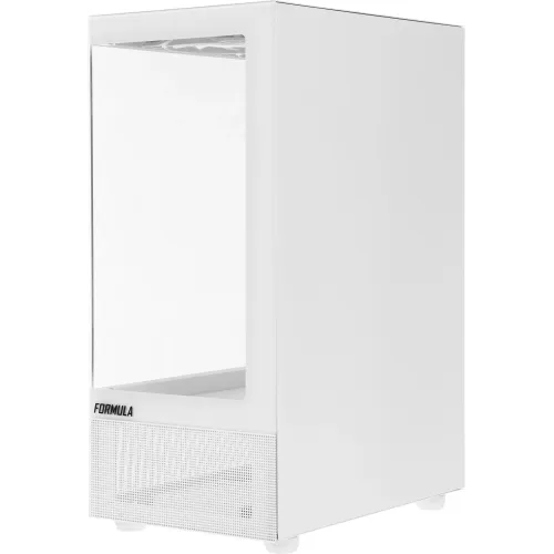 Корпус Formula Crystal Z1 PLUS белый без БП ATX 2x120mm 2xUSB2.0 1xUSB3.0 audio bott PSU