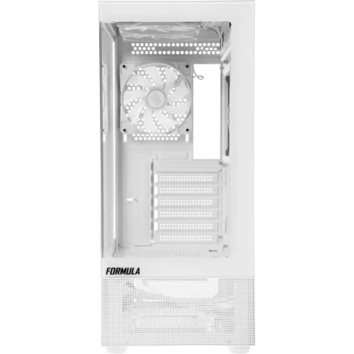 Корпус Formula Crystal Z1 PLUS белый без БП ATX 2x120mm 2xUSB2.0 1xUSB3.0 audio bott PSU