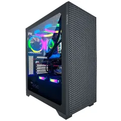 Корпус Azza Hive черный без БП ATX 8x120mm 5x140mm 2xUSB2.0 1xUSB3.0 audio bott PSU