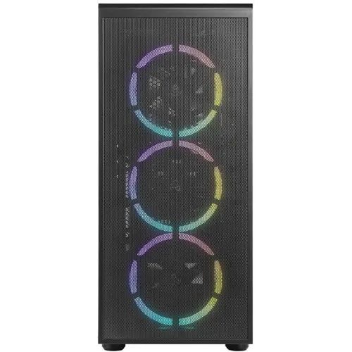 Корпус Azza Prime 360E черный без БП ATX 5x120mm 2x140mm 2xUSB3.0 audio bott PSU