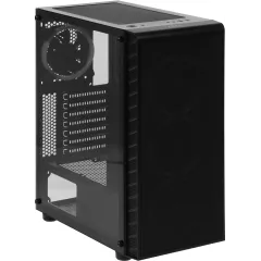 Корпус Azza Prime 360E черный без БП ATX 5x120mm 2x140mm 2xUSB3.0 audio bott PSU