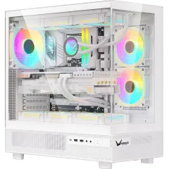 Корпус Formula Crystal Z8 белый без БП ATX 11x120mm 4x140mm 1xUSB3.0 audio bott PSU