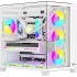 Корпус Formula Crystal Z9 белый без БП ATX 7x120mm 2xUSB3.0 audio bott PSU