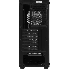 Корпус Accord 3338 черный без БП ATX 6x120mm 1xUSB2.0 1xUSB3.0 audio bott PSU