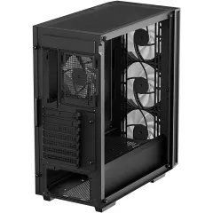 Корпус Deepcool Matrexx 55 V4 черный без БП ATX 7x120mm 2x140mm 2xUSB3.0 audio bott PSU