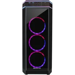 Корпус Chieftec Stallion II черный без БП ATX 2x120mm 2x140mm 1x180mm 1xUSB2.0 audio bott PSU