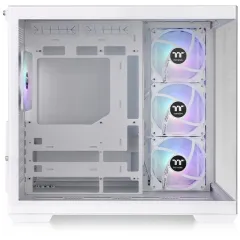 Корпус Thermaltake View 380 TG ARGB Snow белый без БП ATX 6x120mm 2x140mm 1x200mm 2xUSB3.0 audio bott PSU