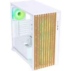 Корпус Formula TimberLine T0 белый без БП ATX 6x120mm 6x140mm 2xUSB3.0 audio bott PSU