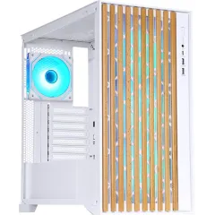 Корпус Formula TimberLine T0 белый без БП ATX 6x120mm 6x140mm 2xUSB3.0 audio bott PSU