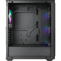 Корпус Azza Forest черный без БП ATX 4x120mm 4x140mm 2xUSB3.0 audio bott PSU