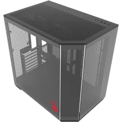 Корпус Bloody BD-CC109 черный без БП ATX 10x120mm 2xUSB3.0 audio