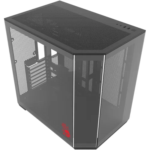 Корпус Bloody BD-CC109 черный без БП ATX 10x120mm 2xUSB3.0 audio