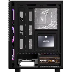 Корпус Formula Mana Geometry черный без БП ATX 4x120mm 1xUSB3.0 audio bott PSU