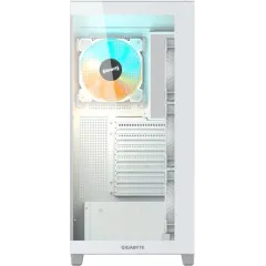 Корпус Gigabyte GB-C500PI ST белый без БП ATX 6x120mm 3x140mm 2xUSB3.0 audio bott PSU