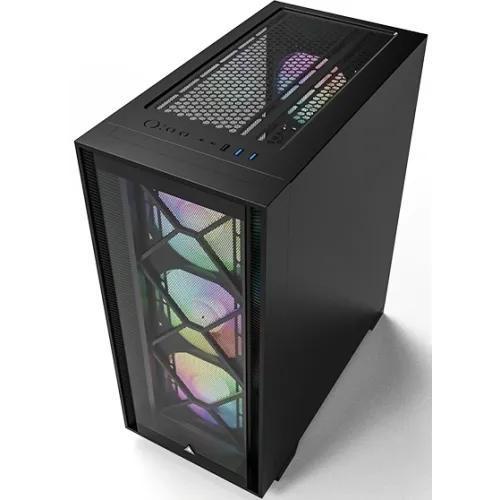 Корпус Montech Air 1000 Premium черный без БП ATX 1x120mm 3x140mm 1xUSB2.0 2xUSB3.0 audio bott PSU