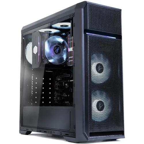 Корпус Zalman N5 OF черный без БП ATX 5x120mm 2xUSB2.0 1xUSB3.0 audio bott PSU