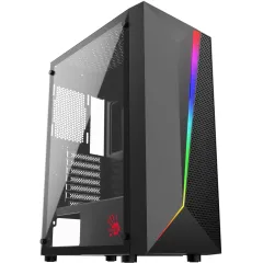 Корпус Bloody BD-CC106 черный без БП ATX 8x120mm 1xUSB2.0 1xUSB3.0 audio bott PSU