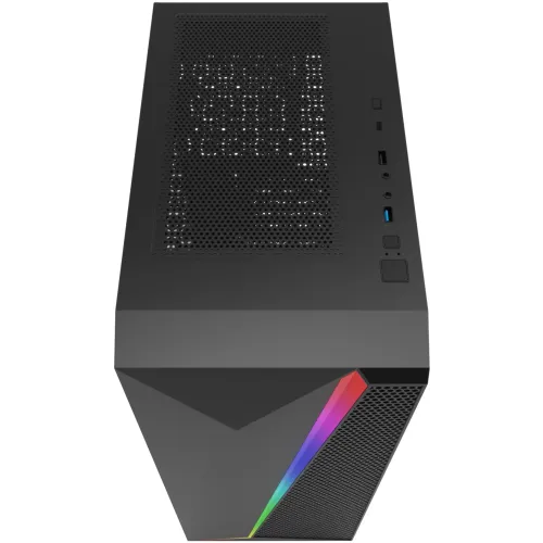 Корпус Bloody BD-CC106 черный без БП ATX 8x120mm 1xUSB2.0 1xUSB3.0 audio bott PSU