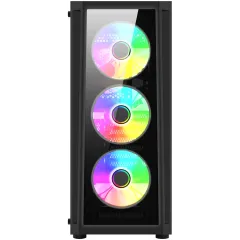 Корпус Bloody BD-CC120F черный без БП ATX 8x120mm 1xUSB2.0 1xUSB3.0 audio bott PSU