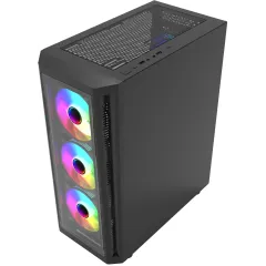 Корпус Bloody BD-CC120F черный без БП ATX 8x120mm 1xUSB2.0 1xUSB3.0 audio bott PSU