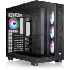 Корпус Thermaltake View 380 XL TG черный без БП ATX 5x120mm 2x140mm 2xUSB3.0 audio bott PSU