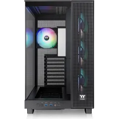 Корпус Thermaltake View 380 XL TG черный без БП ATX 5x120mm 2x140mm 2xUSB3.0 audio bott PSU
