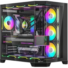 Корпус Formula Crystal Z6 Floe черный без БП ATX 2xUSB3.0 audio bott PSU