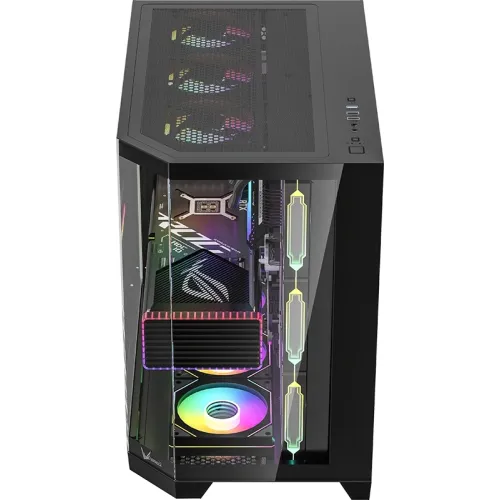 Корпус Formula Crystal Z6 Floe черный без БП ATX 2xUSB3.0 audio bott PSU