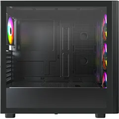 Корпус Montech XR Wood черный без БП ATX 9x120mm 4x140mm 2xUSB3.0 audio bott PSU