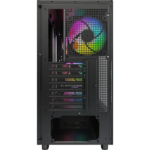 Корпус Montech XR Wood черный без БП ATX 9x120mm 4x140mm 2xUSB3.0 audio bott PSU