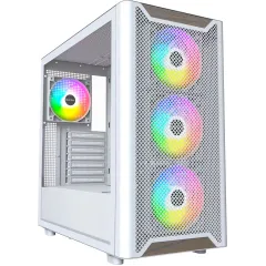 Корпус Montech XR Wood белый без БП ATX 9x120mm 4x140mm 2xUSB3.0 audio bott PSU