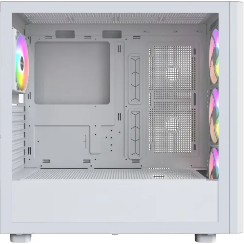 Корпус Montech XR Wood белый без БП ATX 9x120mm 4x140mm 2xUSB3.0 audio bott PSU