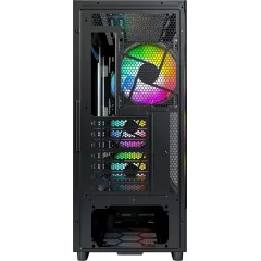 Корпус Montech X5 черный без БП ATX 8x120mm 2x140mm 1xUSB2.0 1xUSB3.0 audio bott PSU