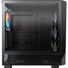 Корпус Montech X5 черный без БП ATX 8x120mm 2x140mm 1xUSB2.0 1xUSB3.0 audio bott PSU