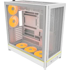 Корпус Montech HS01 Pro белый без БП ATX 6x120mm 2x140mm 2xUSB3.0 audio