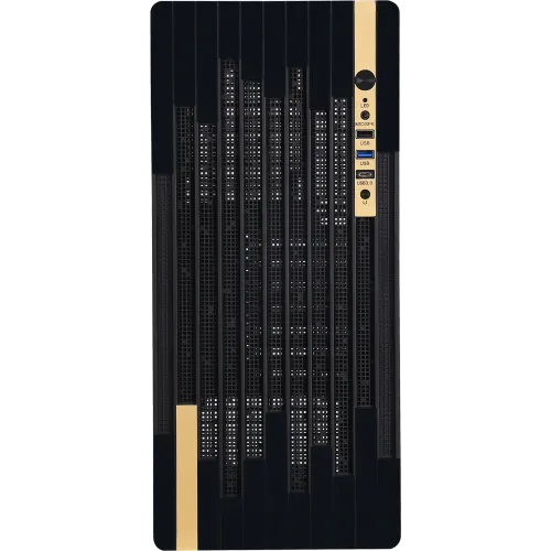 Корпус Accord ACC-188R2 черный без БП ATX 6x120mm 2xUSB2.0 1xUSB3.0 audio