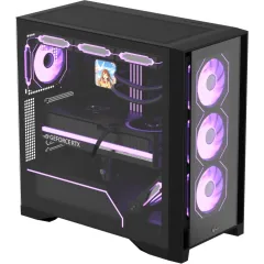 Корпус Formula Air Power G8 черный без БП ATX 8x120mm 6x140mm 2xUSB3.0 audio bott PSU