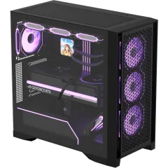 Корпус Formula Air Power G8 черный без БП ATX 8x120mm 6x140mm 2xUSB3.0 audio bott PSU