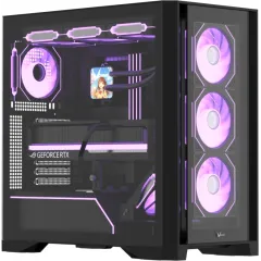 Корпус Formula Air Power G8 Floe черный без БП ATX 6x120mm 2x140mm 2xUSB3.0 audio bott PSU