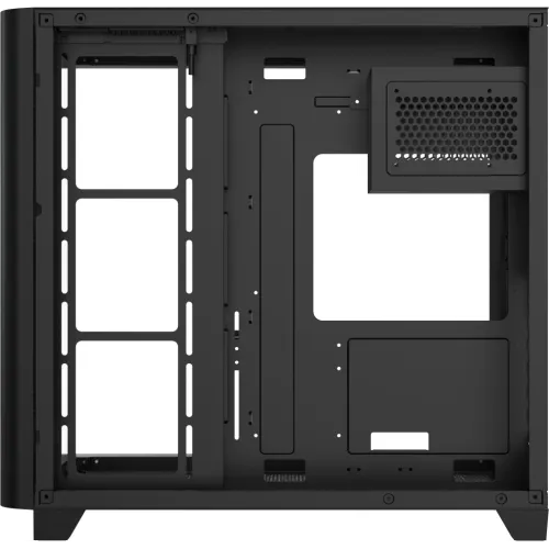 Корпус Formula Crystal U2 Floe черный без БП ATX 6x120mm 1xUSB2.0 1xUSB3.0 audio bott PSU