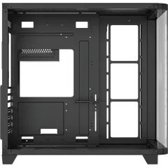 Корпус Formula Crystal U2 Floe черный без БП ATX 6x120mm 1xUSB2.0 1xUSB3.0 audio bott PSU