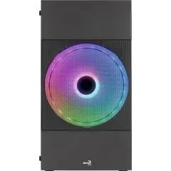 Корпус Aerocool Atomic Lite-G-BK-v2 черный без БП mATX 6x120mm 2x140mm 1xUSB2.0 2xUSB3.0 audio bott PSU