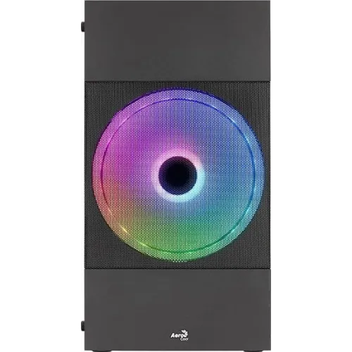 Корпус Aerocool Atomic Lite-G-BK-v2 черный без БП mATX 6x120mm 2x140mm 1xUSB2.0 2xUSB3.0 audio bott PSU