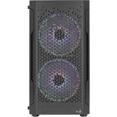 Корпус Aerocool Trinity Mini-G-BK v2 черный без БП mATX 6x120mm 1xUSB2.0 2xUSB3.0 audio bott PSU