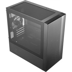 Корпус Cooler Master MasterBox NR400 w/o ODD черный без БП mATX 4x120mm 4x140mm 2xUSB3.0 audio bott PSU